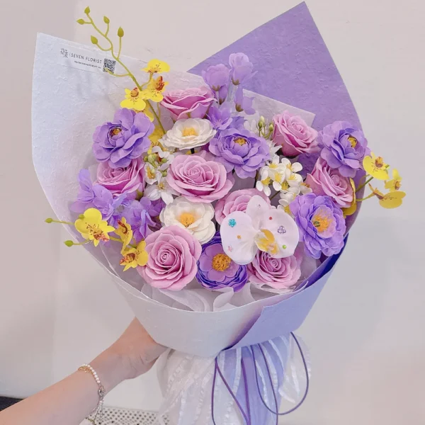 Soft Amethyst [Soap Flower]