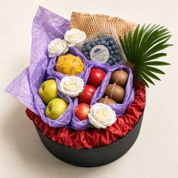 Cherry Blossom Gift Basket fruit basket