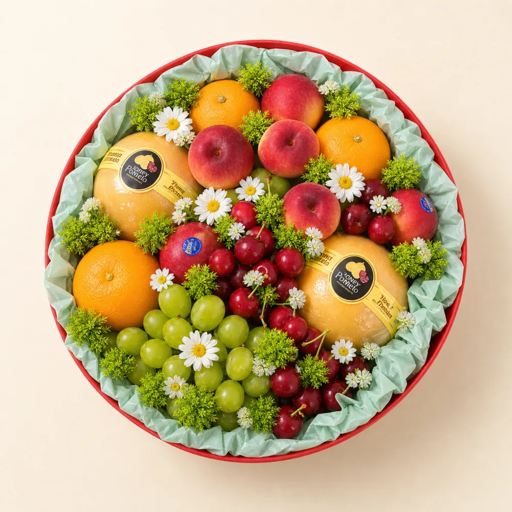 Secret Garden fruit basket