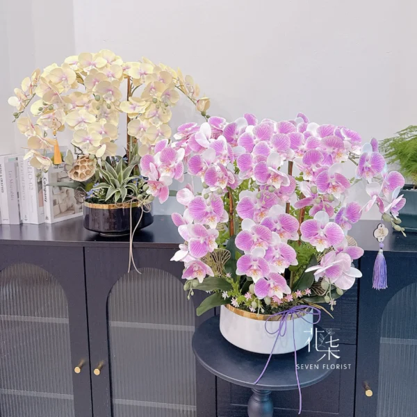 A House Full of Orchids & Blessings  福兰满堂 [Artificial Flower]