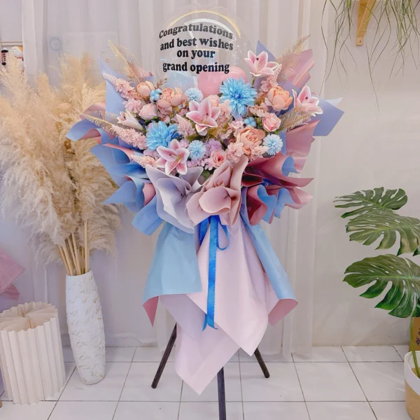Cheers Lily Flower Stand (Artificial)