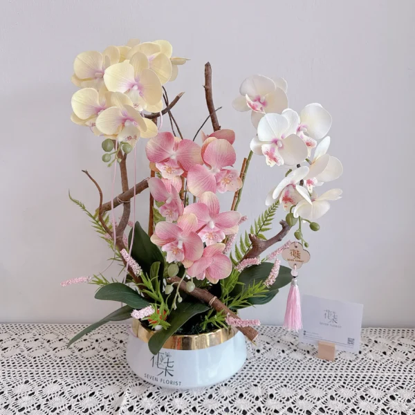 Orchid Grace 兰韵新岁 {PRE-ORDER]  (Artificial Flower)