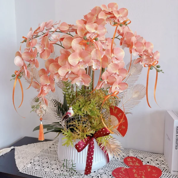 Orchid Whispers of Spring 新春兰语 [Artificial Flower]