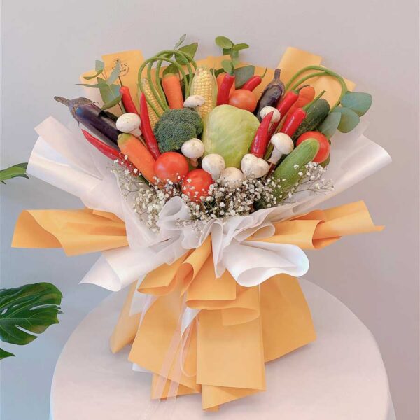 Sweet Hues Vege Bouquet