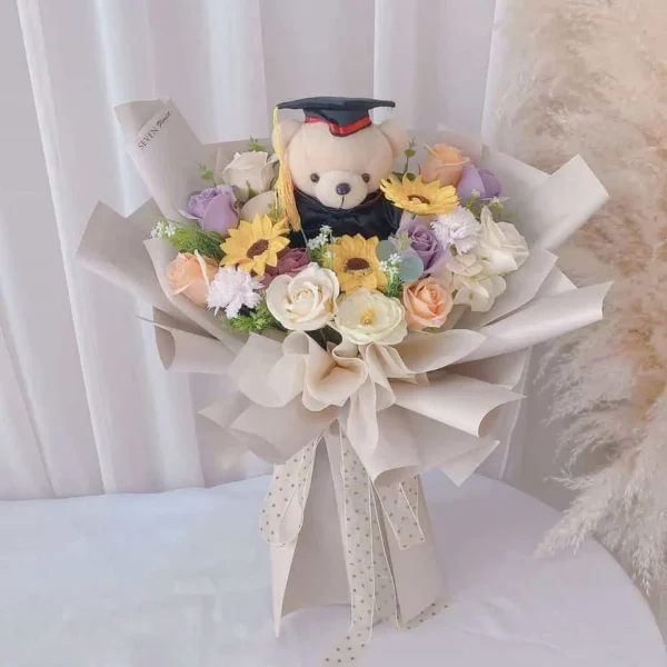 Windy Graduation (Soap Flower)