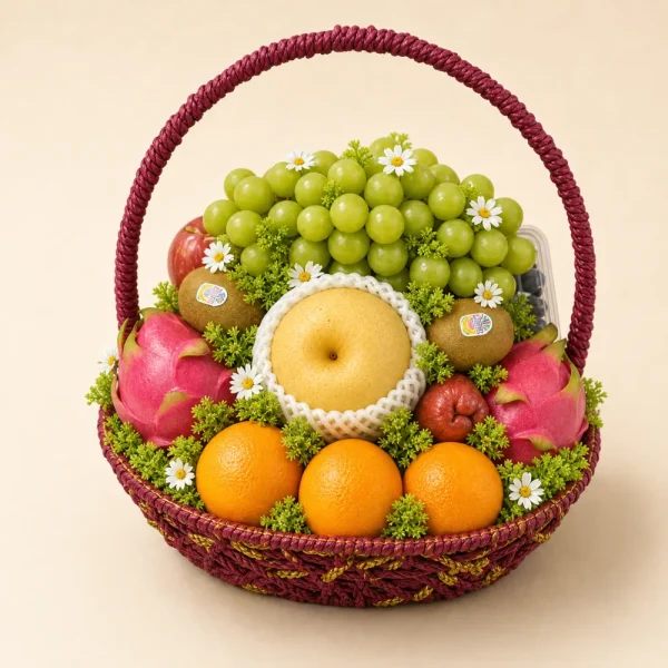 Sunset Harvest fruit basket