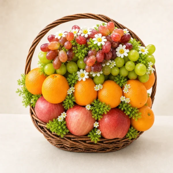 The sunshine harvest basket fruit basket